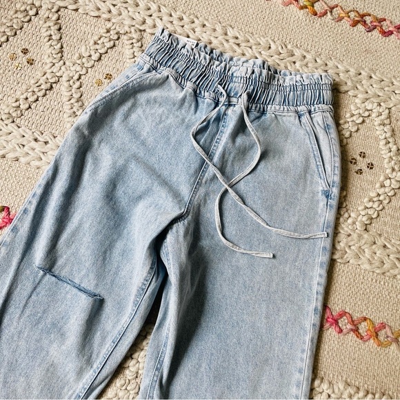 NEW High Rise Pinch Waist 90s Baggy Jeans - Picture 5 of 7